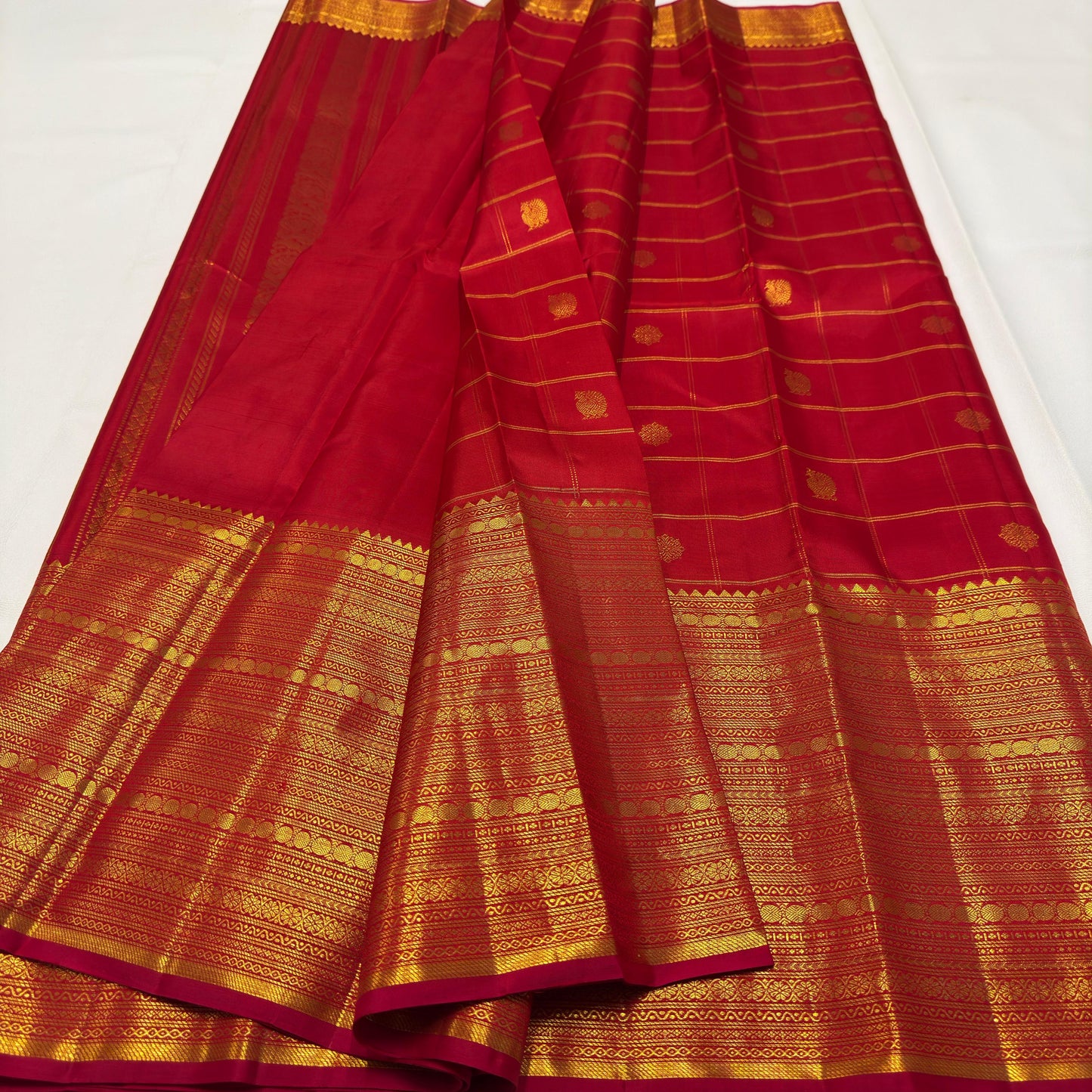 Kanjivaram Red Bridal Dazz