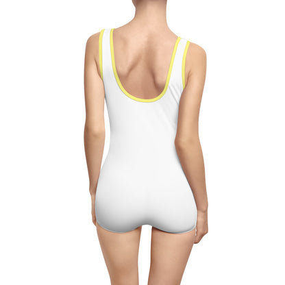 Women’s Vintage One-Piece Swimsuit