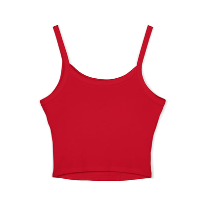 Avalon Dance Girl Crop Tank Top — Cute Belly-Button Spaghetti Strap Tee