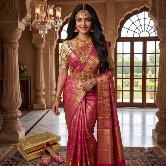Kanchi Sizzling pink Dazz