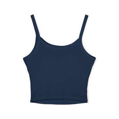 Avalon Dance Girl Crop Tank Top — Cute Belly-Button Spaghetti Strap Tee