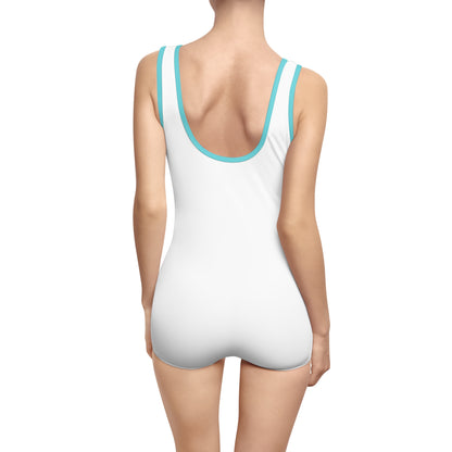 Women’s Vintage One-Piece Swimsuit