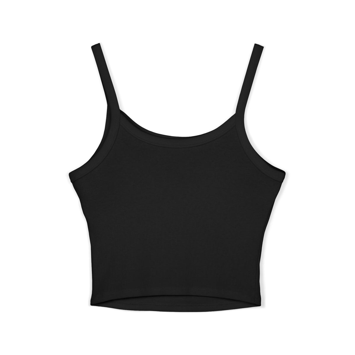Avalon Dance Girl Crop Tank Top — Cute Belly-Button Spaghetti Strap Tee
