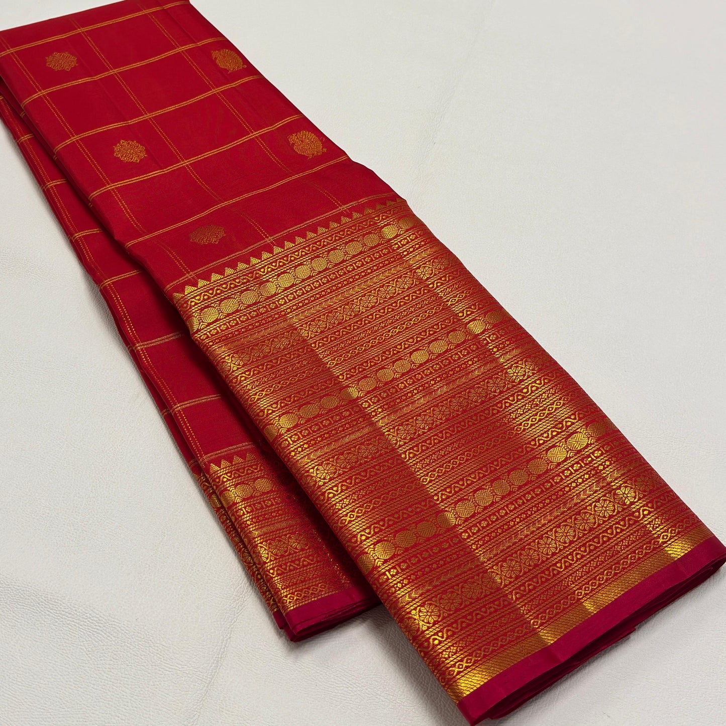 Kanjivaram Red Bridal Dazz