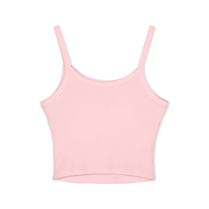 Avalon Dance Girl Crop Tank Top — Cute Belly-Button Spaghetti Strap Tee