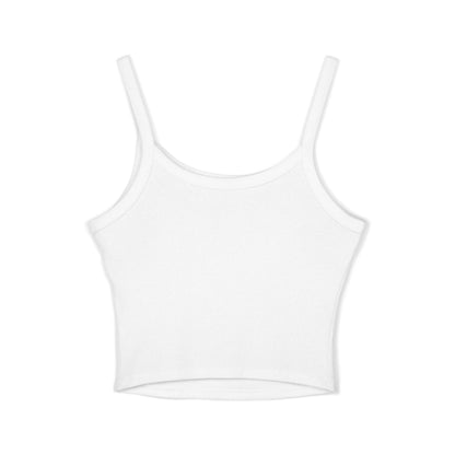 Avalon Dance Girl Crop Tank Top — Cute Belly-Button Spaghetti Strap Tee