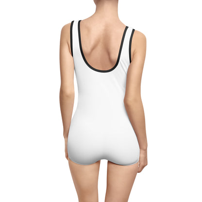 Women’s Vintage One-Piece Swimsuit