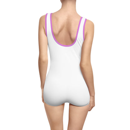 Women’s Vintage One-Piece Swimsuit