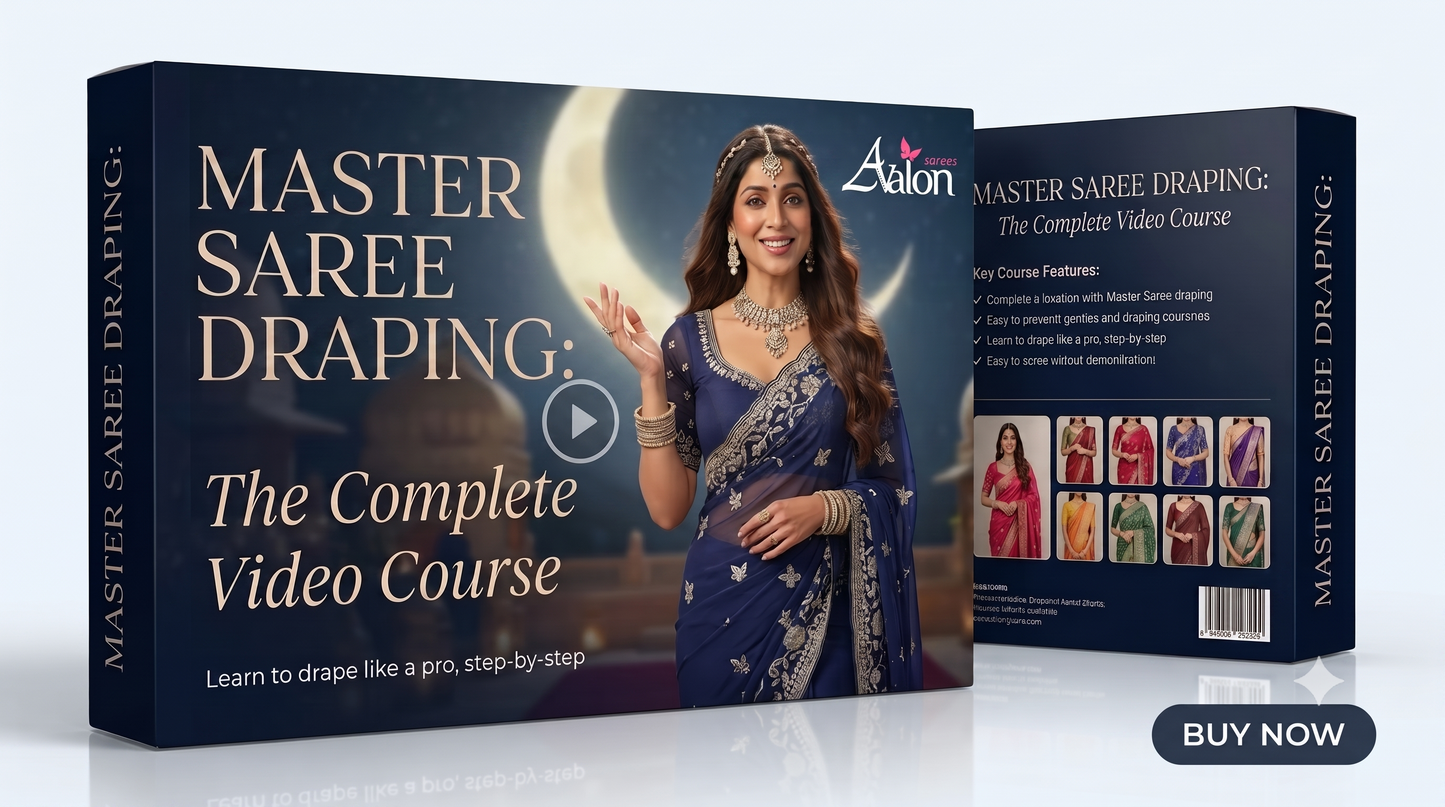 Avalonsarees Saree Draping course video